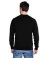 hanes n260 adult 7.2 oz. nano crew Back Thumbnail