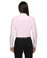 devon & jones d645w ladies' crown woven collection™ banker stripe Back Thumbnail