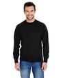 hanes n260 adult 7.2 oz. nano crew Front Thumbnail