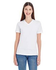 American Apparel 24321W | Unisex FINE JERSEY SHORT SLEEVE CLASSIC V ...