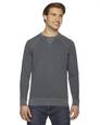 authentic pigment ap205 men's french terry crew Front Thumbnail