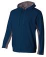 a4 nb4251 youth tech fleece full-zip hooded sweatshirt Front Thumbnail