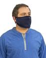 port & company pcfm21 disposable cotton/poly face cover (10-pack) Front Thumbnail