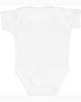 rabbit skins 4400 infant short sleeve baby rib bodysuit Side Thumbnail