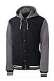 sport-tek jst82 sport-tek ® insulated letterman jacket Side Thumbnail