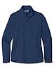 port authority l239 port authority ® ladies grid fleece jacket Side Thumbnail