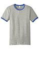 alternative aa5103 alternative the keeper vintage 50/50 ringer tee Side Thumbnail