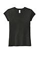 district dt130yg district ® girls perfect tri ® tee Side Thumbnail