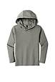 district dt139y district ® youth perfect tri ® long sleeve hoodie Side Thumbnail